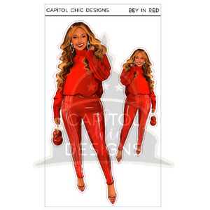 Bey In Red