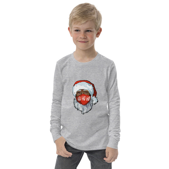 Ho Ho Ho Youth long sleeve tee